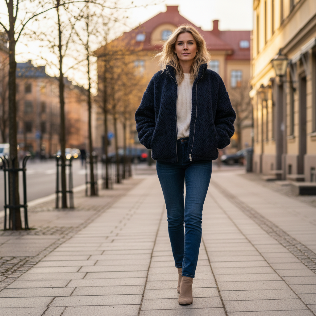 Vilda™ - Varm Teddy jacka